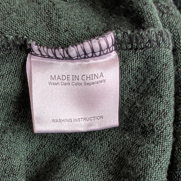 Cestyle Green Cowl Neck Tunic with Button Detail Size XL - Picture 5 of 6